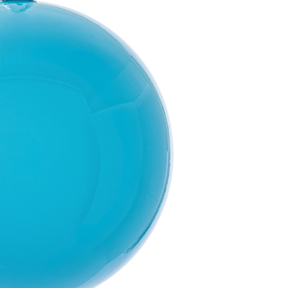 Linita 5" Shatterproof Bauble, Light Blue