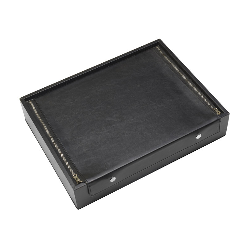 Coffre de rangement en cuirette