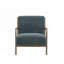 Chaise rembourrée en polyester avec 4 pieds-217576123