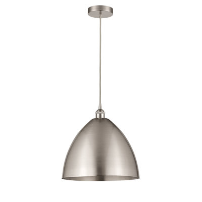 Luminaire suspendu conique à 1 lumière
