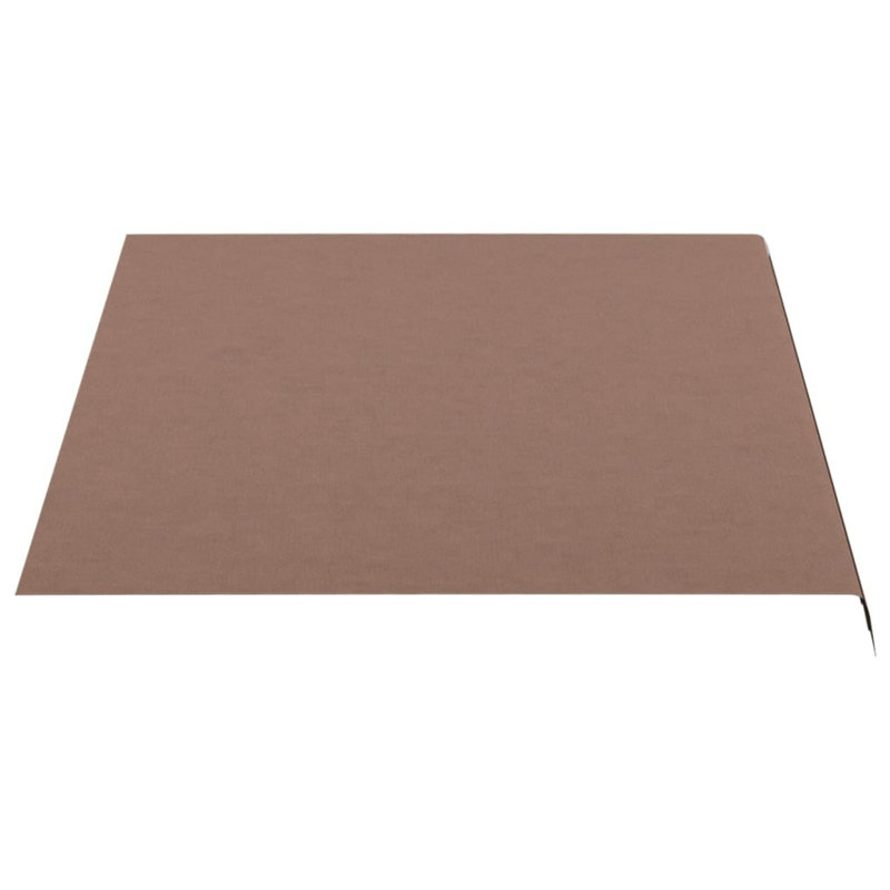 Awning Top Sunshade Canvas , 450cm W x 300cm D, Brown