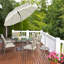 Ariyel 200cm X 217cm Rectangular Beach Parasol-86019741