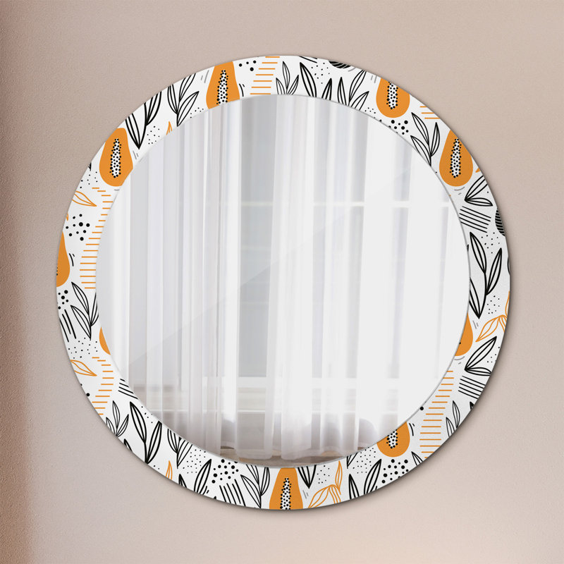 Huldar Glass Flat Wall Mirror