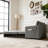 73"Convertible Sofa Bed,Pull Out Bed,3-in-1 Sofa with Side Pocket& USB Ports-1560560502