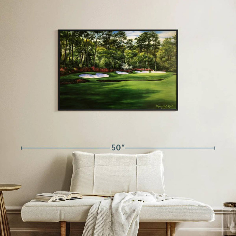 Sireci Augusta National 13th Hole I, 25" H x 37" W