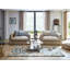 Amanpuri Hand Tufted Floral Area Rug in Stone/Navy-63003432