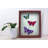 11"X14" Solid Wood Mahogany Display Shadow Box Frame - Solid Wood Memory Box For Keepsakes (Picture Box, Military, Wedding, Graduation, And Flower Shadow Box)