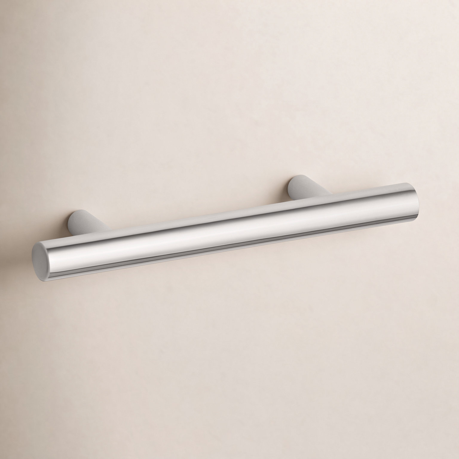 Purist 3" Bar Cabinet Pull, Polished Chrome