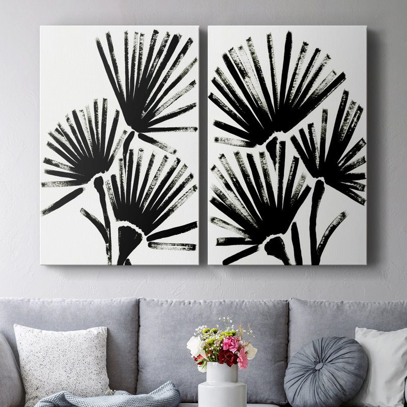 Fan Brush I-Premium Gallery Wrapped Canvas -Ready to Hang