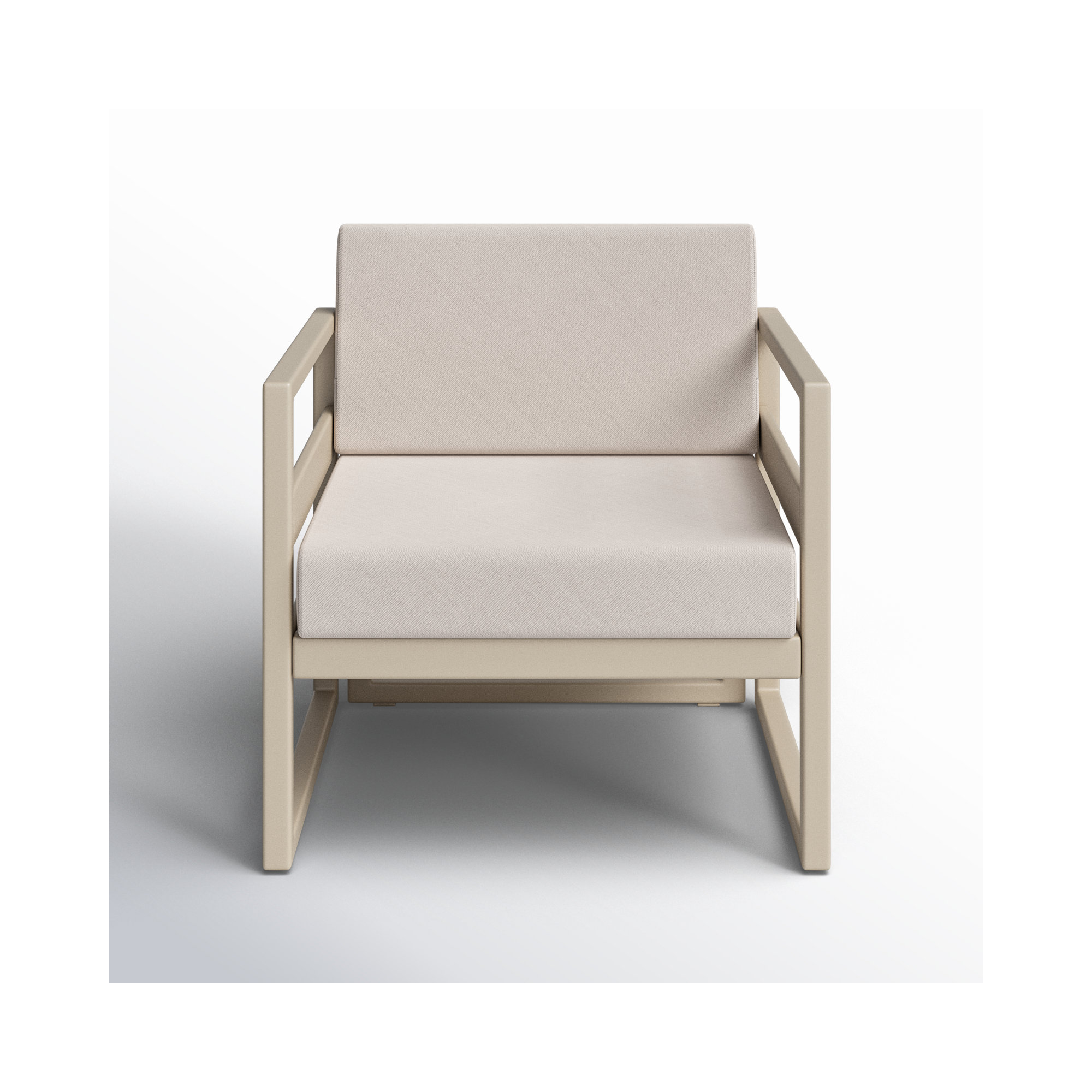 Lane Outdoor Lounge Chair, Canvas Flax Sunbrella® Canvas, Taupe