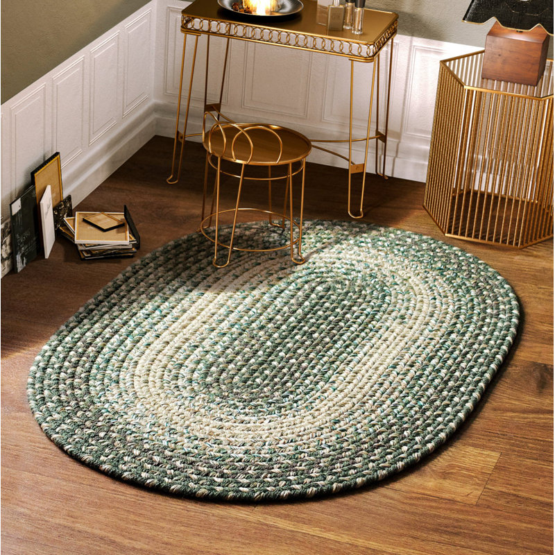 Amabella Faux Fur Indoor / Outdoor Rug, Oval 2' x 3'