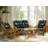 Malibu Lounge Living Accent Armchair Natural Rattan Wicker Handmade Design Colonial Color-1468405152