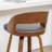 Jacobson Swivel Vegan Leather Counter And Bar Stools (Set Of 3)-854137841-854137834