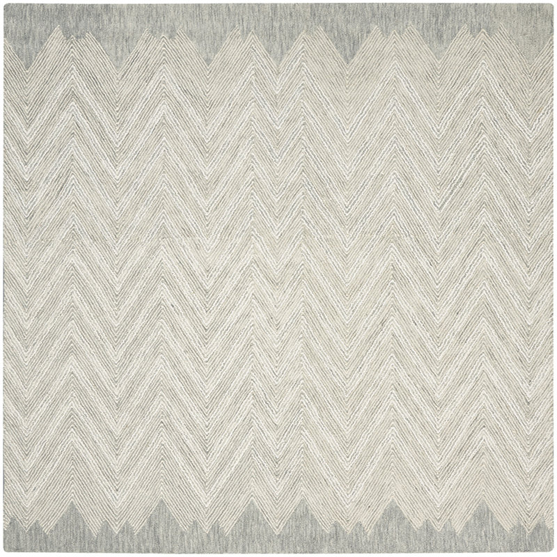Kerron Wool Chevron Indoor Rug, Rectangle 7'9" x 9'9"