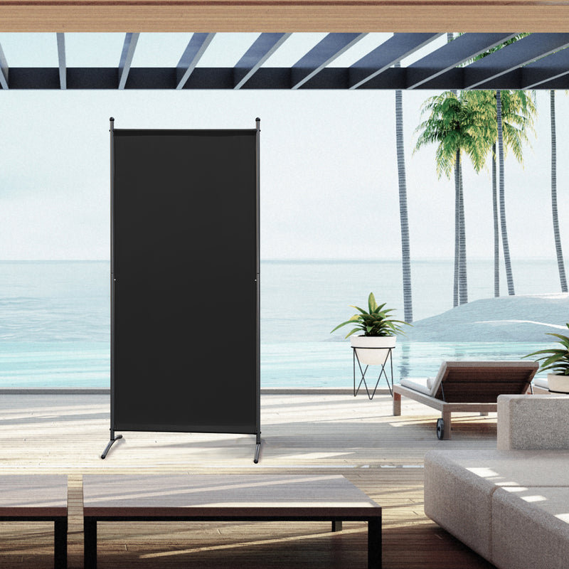 81cm W x 180cm H Metal Folding Room Divider