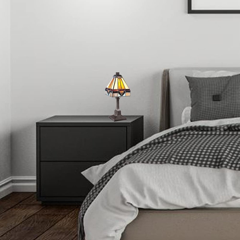 Fine Art Lighting Stained Glass Mini Table Lamp