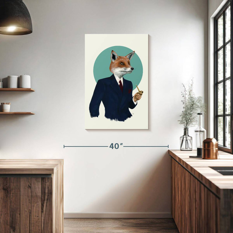 Brampt Mr. Fox, 36" H x 24" W