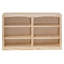 Ostane Horizontal Solid Wood Bookcase-2110349688