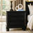 Ben Four Piece Queen Size Bedroom Set, Transitional Style, Black, Bronze-109423077