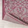 Deronte Vintage Filigree Textured Weave Light Gray/Fuchsia Indoor/Outdoor Rug
