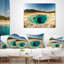 Coussin jaune paysage de piscine - paysage jaune-2033623239-2033623235