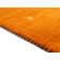 Handwoven Wool Gabbeh Uni Orange Rug