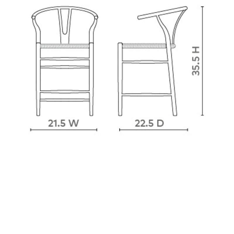 Oslo 24" Counter Stool