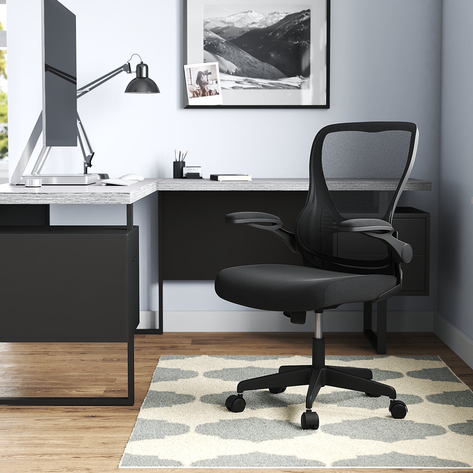 https://assets.wfcdn.com/im/22516604/compr-r85/2482/248265645/mclaren-mid-back-mesh-desk-chair-swivel-office-chair-with-lumbar-support-and-flip-up-armrest-black.jpg