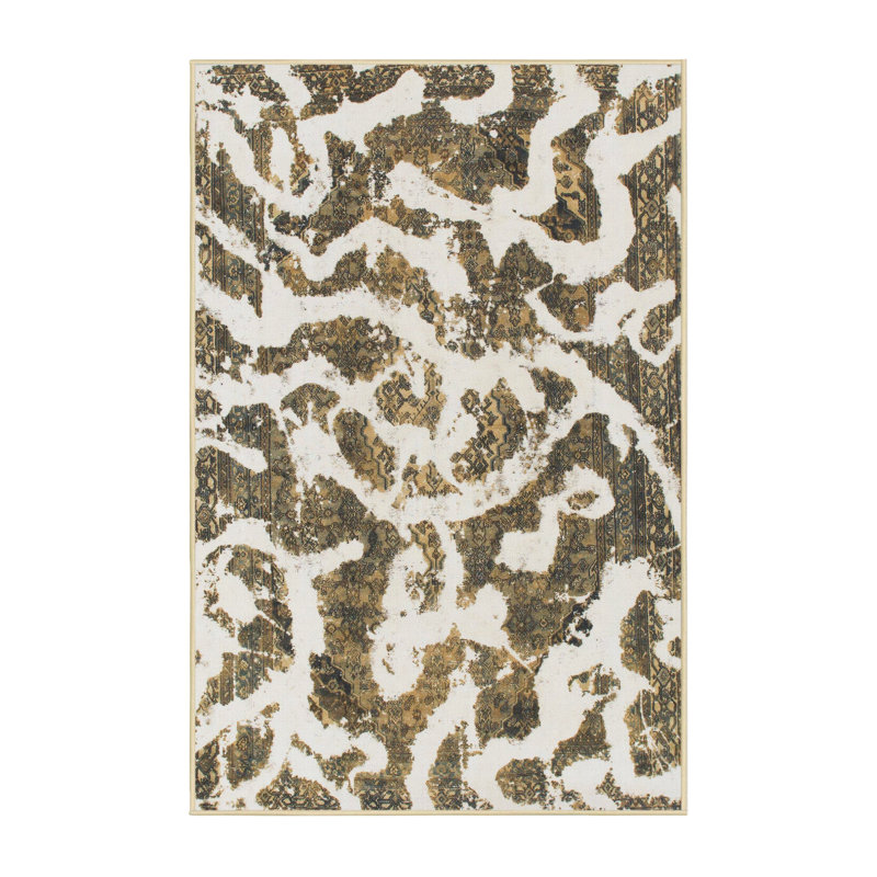 Stevinson Abstract Indoor Rug, Rectangle 7' x 9'