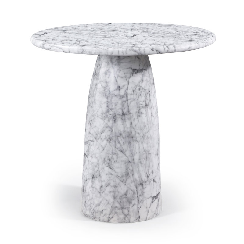 Table de bar Coserza, H 42 po x L 36 po x l 36 po, Blanc