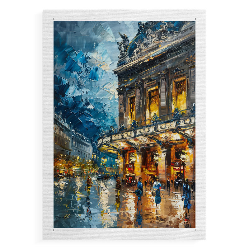 Paysages, série CCLXII - Impression sur toile seulement - NON-CADRE, H 18 po x l 12 po