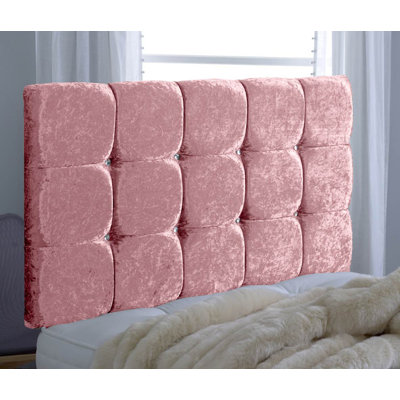 Estep Upholstered Velvet Headboard