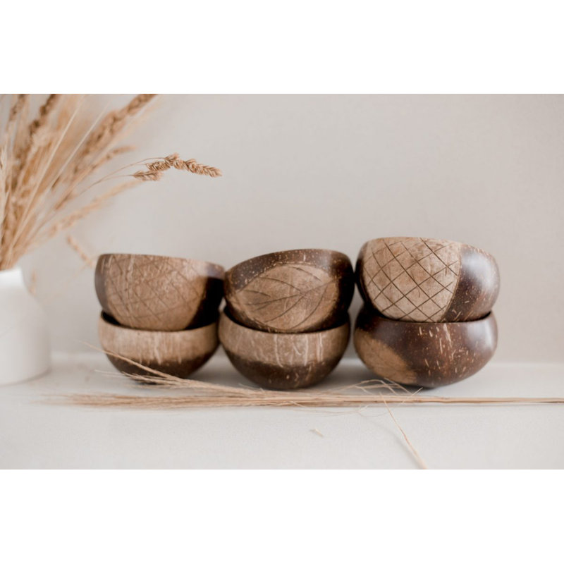 Bols à motif noix de coco