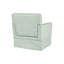 Fauteuil décoratif vert menthe