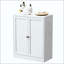 Garde-manger en métal avec tablettes réglables - Organisateur de rangement de cuisine autoportant avec poignées à prise facile, assemblage requis, idéal pour la cuisine, la salle à manger, l’appartement