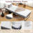 Folding Bed Cot With Mattress-1359828260