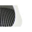 Ensemble de 2 tables basses rondes avec plateau en marbre et base en acier avec 2 lits pour chat multifonctionnels et élégants