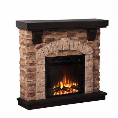 Steelside™ Merriam 45.26'' W Electric Fireplace & Reviews | Wayfair