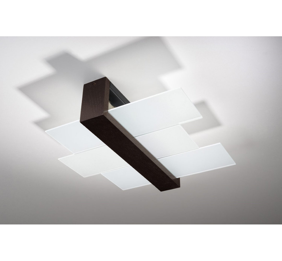 Karragullen Frosted Glass Flush Mount