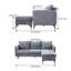 3 Seater Linen Sofa-821420903