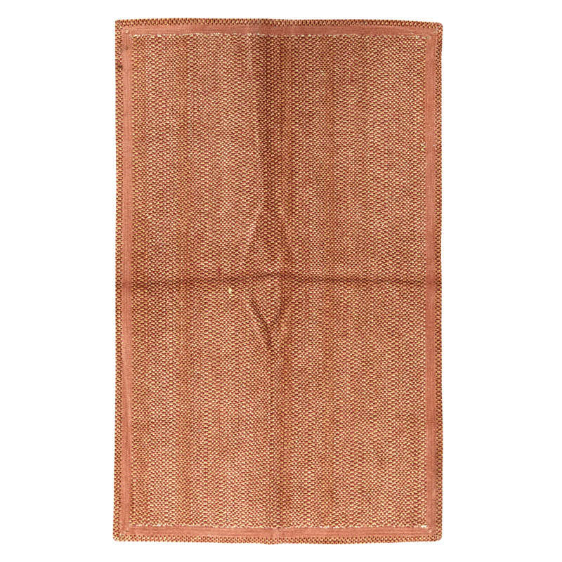 Tapis rectangulaire tissé à plat