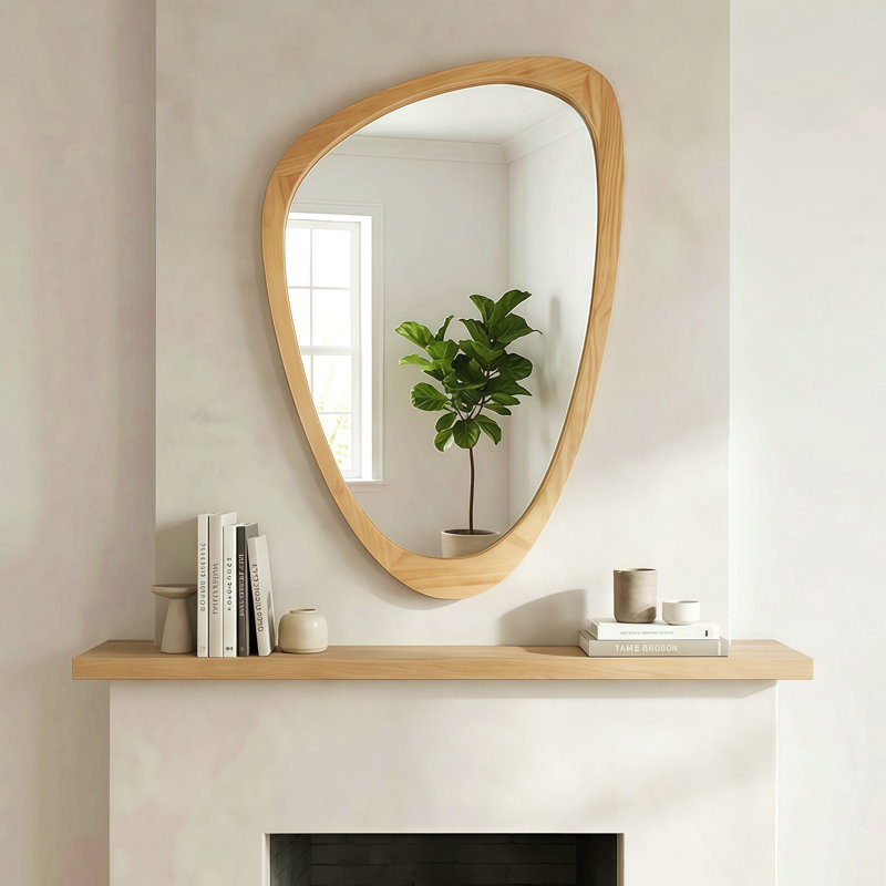 Miroir décoratif Oak Color 24 "X36"