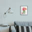 Bouquet d'aquarelles roses en pot en conserve-13582274-13582281