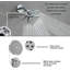 Robinet de baignoire et de douche avec valve brute-61201011