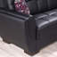 Collection Upholstered Convertible Loveseat With Storage, PU-545611287