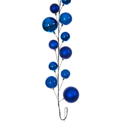  Guirlande 10 'Blue Ball Branch.