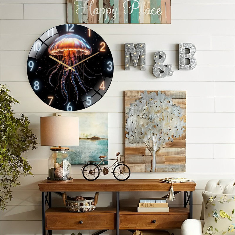 Horloge murale 12 po