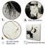 Toile abstraite beige et noire Divine Simplicity II-854566282-854566287