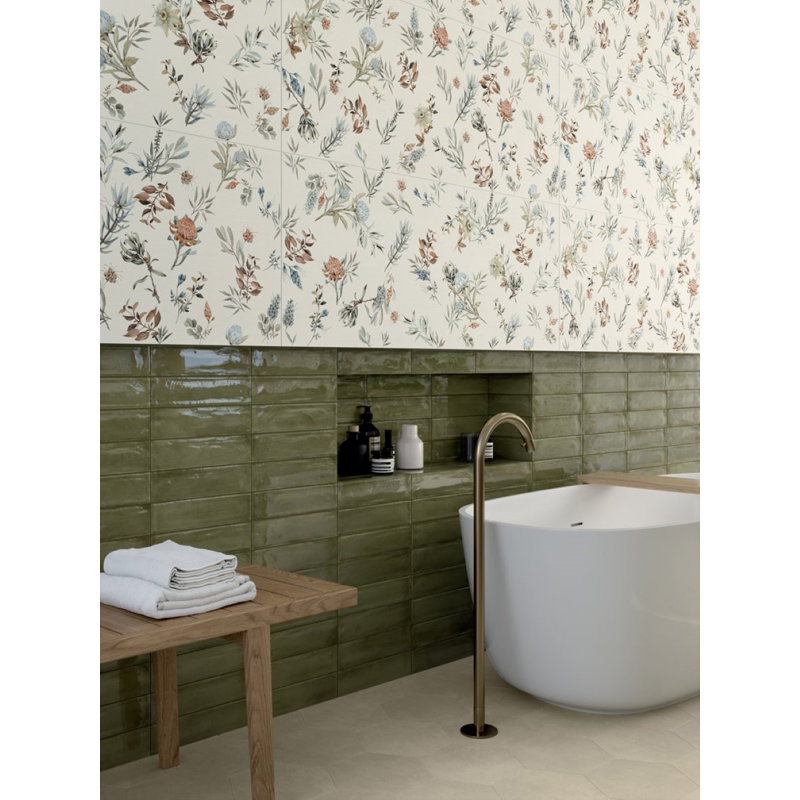 BD Presley Floral 20X48 Wall Tile