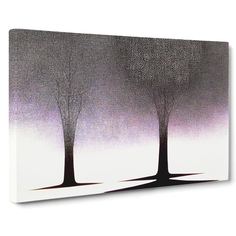 Exquisite Trees Abstract - Wrapped Canvas, 40cm H x 60cm W x 3cm D